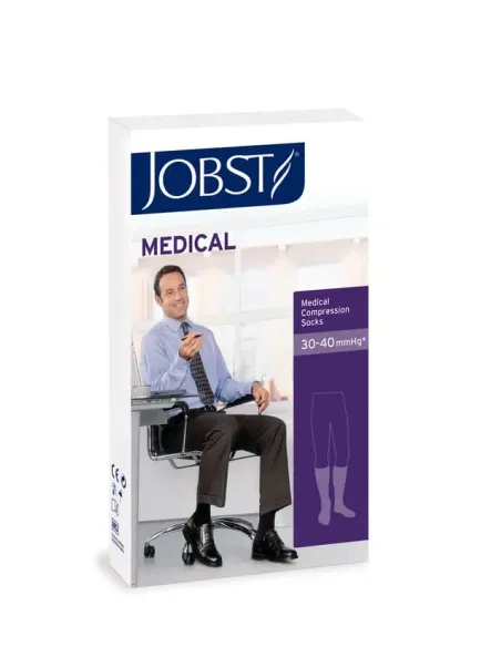 calcetín compresión fuerte beige JOBST medical 280  30-40 mmHg