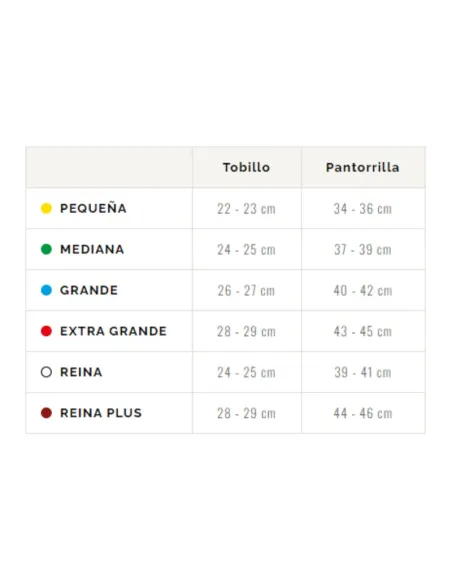 MEDIA LARGA HASTA CINTURA COMPRESION FUERTE FARMALASTIC